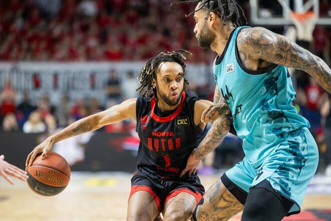 „Rytas“ – „Wolves Twinsbet“ rungtynių akimirka | Patricijos Adamovič / BNS nuotr.