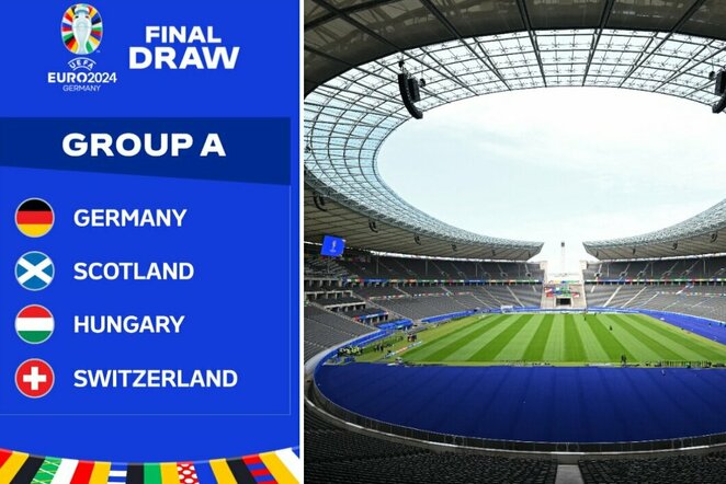 EURO 2024 A grupė | Organizatorių nuotr.