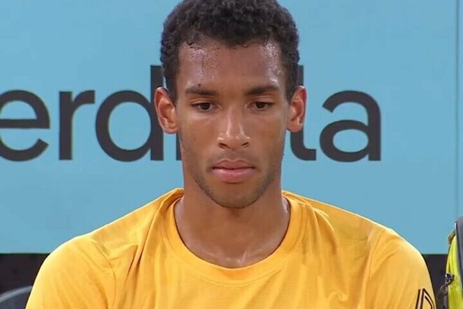 Felixas Auger-Aliassime | „Stop“ kadras