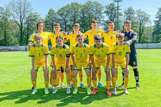 Lietuvos U-19 rinktinė | lff.lt nuotr.