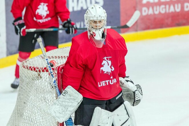 Užsienyje ir toliau sėkmingai žaidžia jaunieji Lietuvos vartininkai | hockey.lt nuotr.