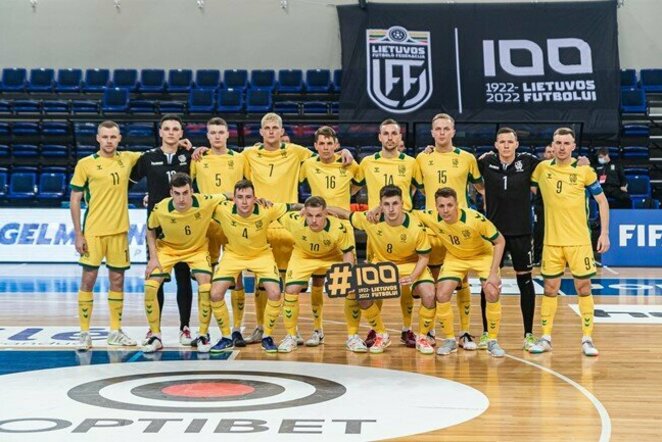 Lietuvos futsal rinktinė | lff.lt nuotr.