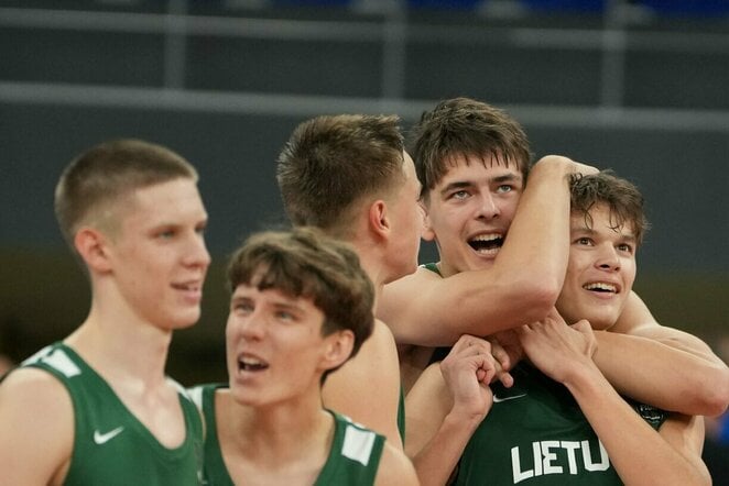 Lietuvos U16 vaikinų krepšinio rinktinė | FIBA nuotr.