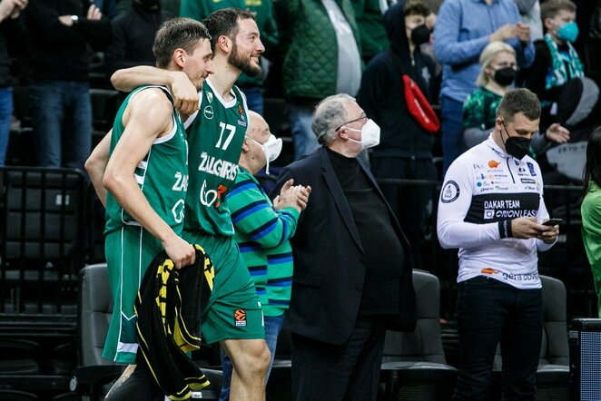 „Žalgirio“ džiaugsmas | Eriko Ovčarenko / BNS foto nuotr.