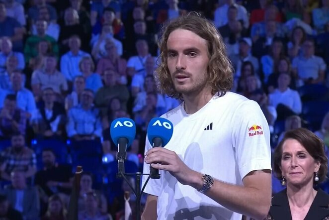 Stefanos Tsitsipas | „Stop“ kadras