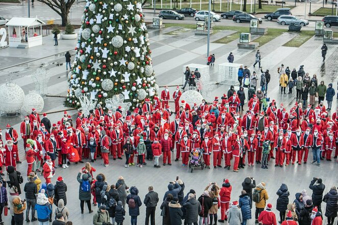 Šiauliai to dar nematė – miestą užplūs keli šimtai Kalėdų Senelių | Organizatorių nuotr.