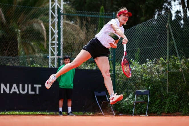 Justina Mikulskytė (Federacao Portuguesa de Tenis nuotr.) | Organizatorių nuotr.