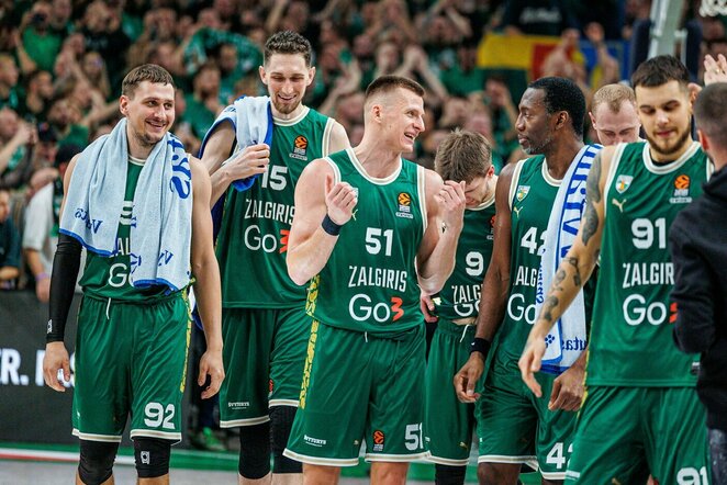 „Žalgiris“ – „Panathinaikos“ rungtynių akimirka | Eriko Ovčarenko / BNS foto nuotr.