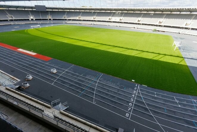 Kaune oficialiai užbaigta Dariaus ir Girėno stadiono rekonstrukcija | Eriko Ovčarenko / BNS foto nuotr.