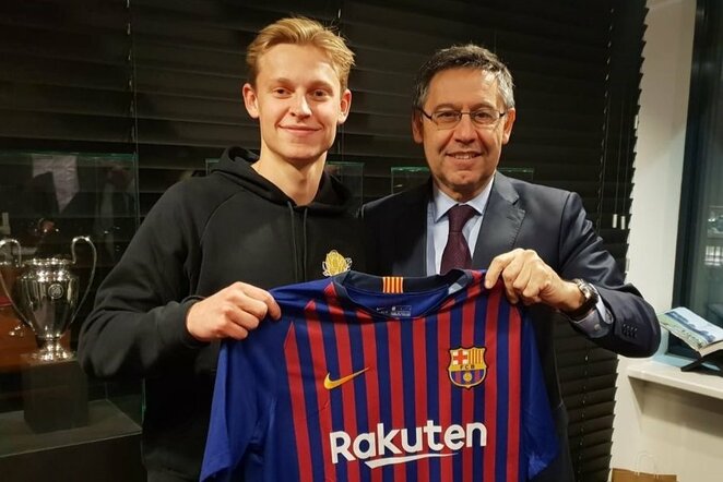 Frenkie De Jongas | „Twitter“ nuotr.
