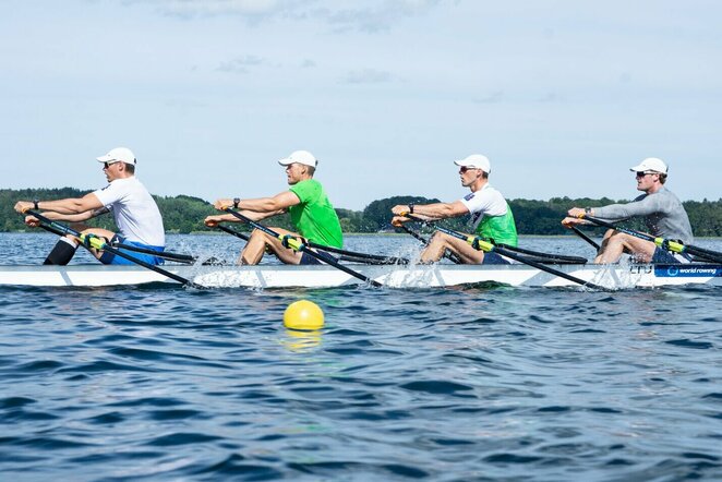 Aurimas Adomavičius, Dovydas Nemeravičius, Dominykas Jančionis ir Martynas Džiaugys l LIF nuotr.