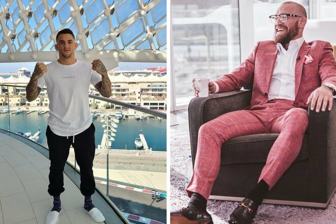 Dustinas Poirier ir Conoras McGregoras | Instagram.com nuotr