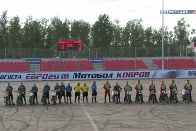 Lietuvių ir olandų rungtynės | Organizatorių nuotr.