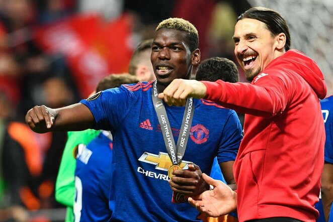 Paulis Pogba ir Zlatanas Ibrahimovičius | Scanpix nuotr.