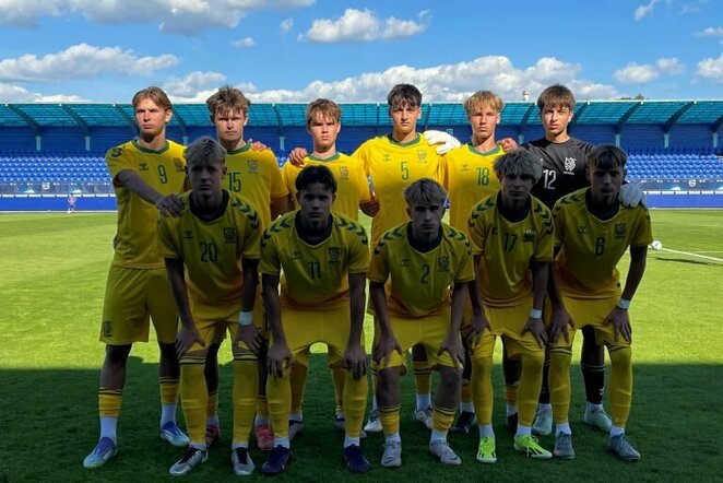 Lietuvos U-17 futbolo rinktinė | lff.lt nuotr.