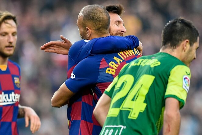 Lionelis Messi ir Martinas Braithwaite'as | Scanpix nuotr.
