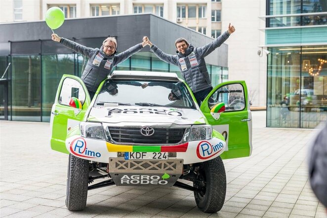 Startuoja „Agrorodeo“ Dakaro komandos turas per Lietuvą | Vytauto Dranginio nuotr.