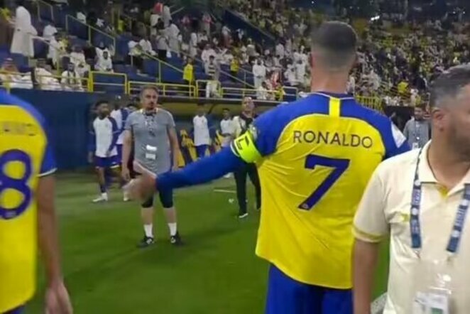 Cristiano Ronaldo | „Stop“ kadras