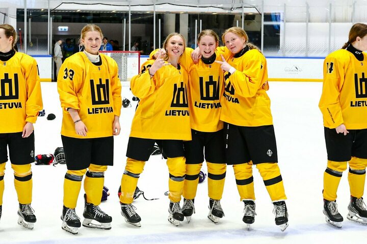 Lietuvių ir ukrainiečių rungtynės | IIHF nuotr.