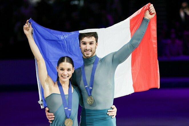 Laurence Fournier-Beaudry ir Guillaume Cizeronas | Scanpix nuotr.