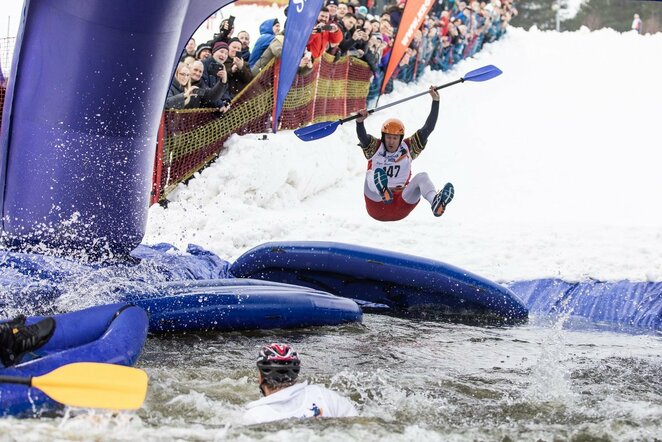 „Snow Kayak“ varžybos | Vytauto Dranginio nuotr.