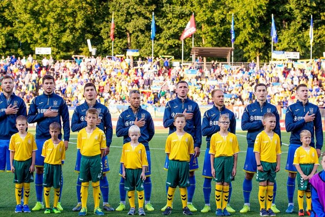 Ukrainos futbolo rinktinė | lff.lt nuotr.