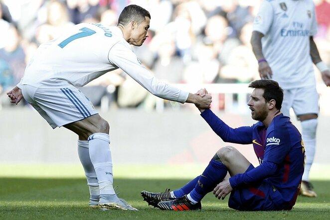 Ronaldo ir Messi | Scanpix nuotr.