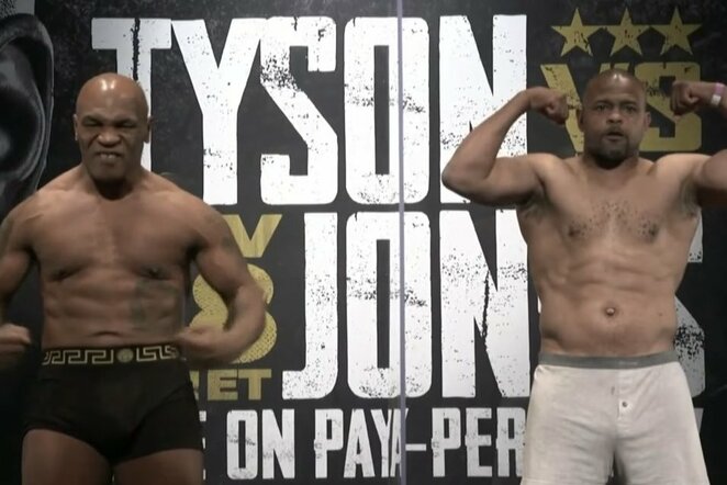 Mike'as Tysonas ir Roy Jonesas | „Stop“ kadras
