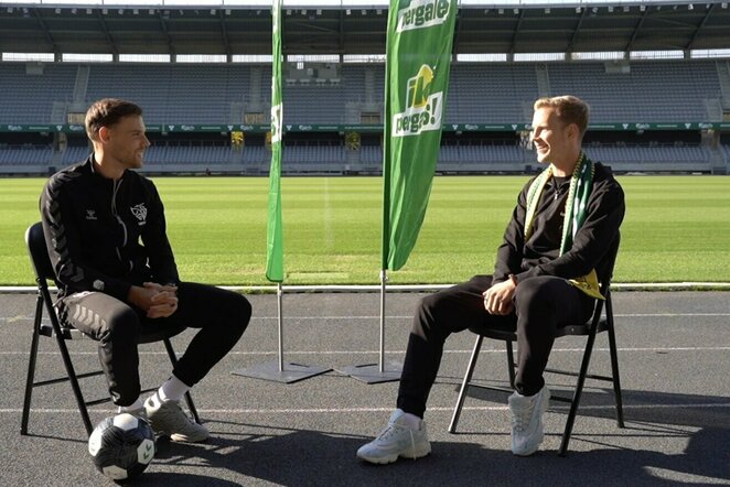 Pijus Širvys ir Justas Lasickas | „Stop“ kadras