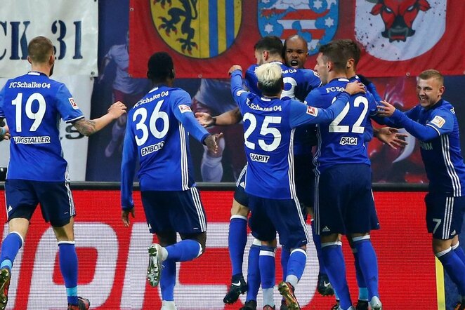 Vokietijos „Bundesliga“: „Leipzig“ - Gelzenkircheno „Schalke“ (2018.01.13) | Scanpix nuotr.