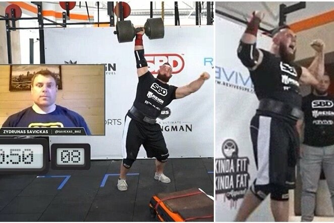 Žydrūnas Savickas ir Oleksijus Novikovas | Youtube.com nuotr.