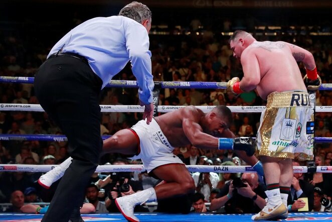 Anthony Joshua prieš Andy Ruizą | Scanpix nuotr.