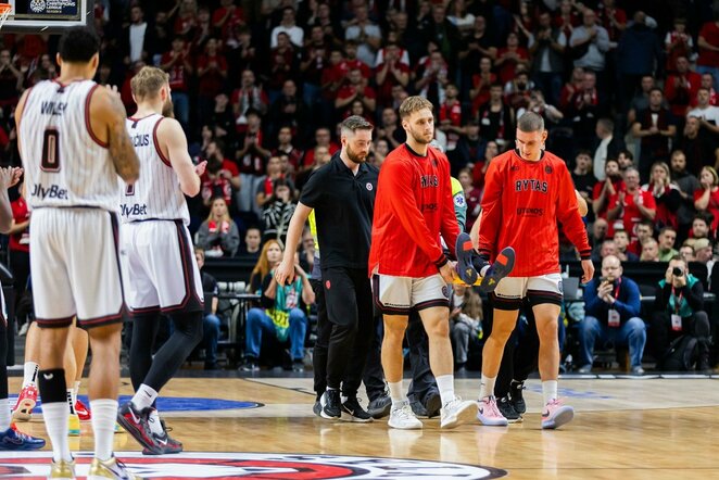 „Rytas“ – „Legia“ rungtynių akimirka | Patricijos Adamovič / BNS nuotr.