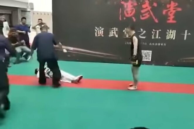 Kovos akimirka | Youtube.com nuotr.