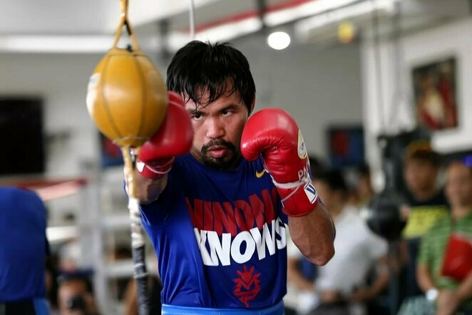 Manny Pacquiao | Organizatorių nuotr.