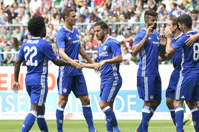 „Chelsea“ džiaugiasi įvarčiu | Scanpix nuotr.