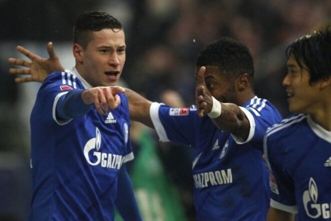 „Schalke“ džiaugiasi pergalingu mačo įvarčiu | Reuters/Scanpix nuotr. 