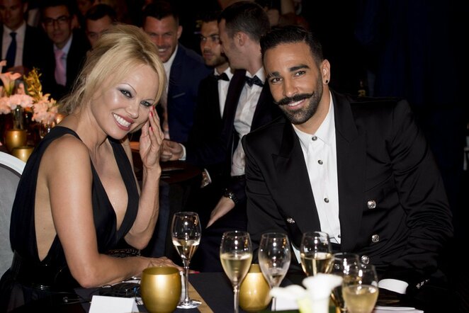 Pamela Anderson ir Adilas Rami | Scanpix nuotr.