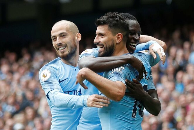 Anglijos „Premier“ lyga: „Manchester City“ - „Huddersfield“ (2018.08.19) | Scanpix nuotr.
