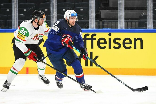 Prancūzija – Vengrija rungtynių akimirka | IIHF nuotr.