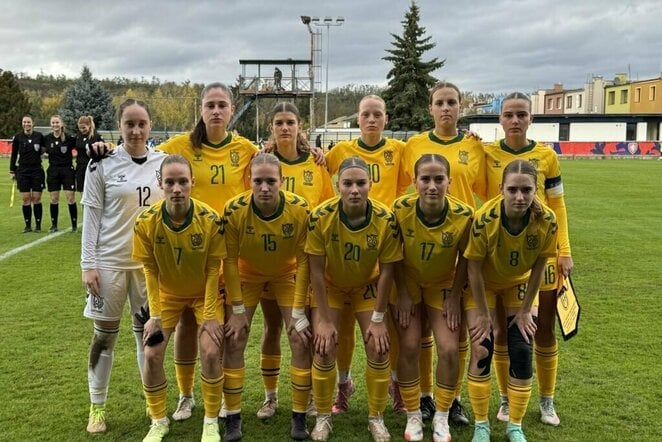 Lietuvos WU-19 futbolo rinktinė | lff.lt nuotr.