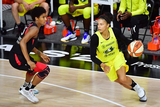 Alysha Clark | Scanpix nuotr.
