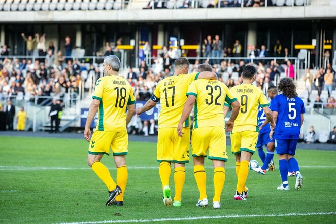 Lietuvos ir FIFA legendų rungtynės | Teodoro Biliūno / BNS foto nuotr.