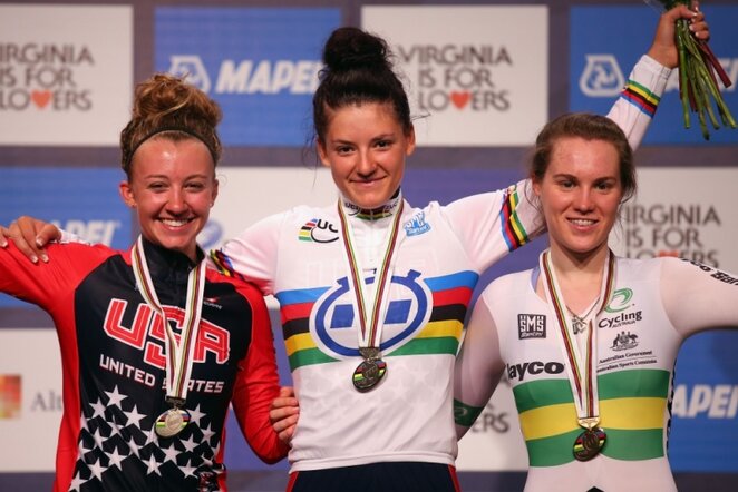 Varžybų prizininkės | AFP/Scanpix nuotr.