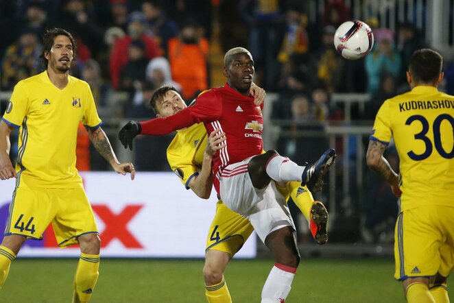 „Rostov“ – „Manchester United“ rungtynių akimirka | Scanpix nuotr.