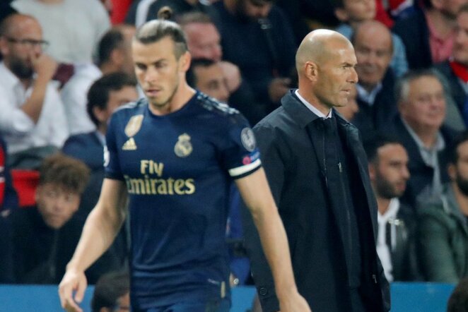 Garethas Bale'as ir Zinedine'as Zidane'as | Scanpix nuotr.