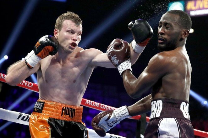 Terence'as Crawfordas prieš Jeffą Horną | Scanpix nuotr.