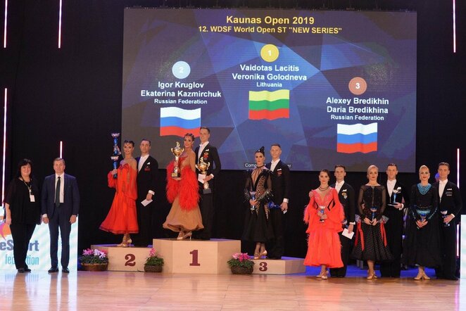 Vaidotas Lacitis ir Veronika Golodneva Lacitienė | Organizatorių nuotr.