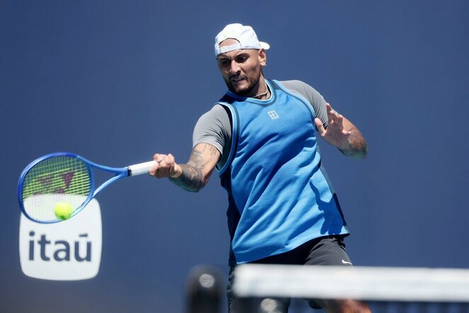 Nickas Kyrgiosas | Scanpix nuotr.