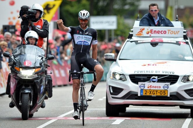 Septintojo „Eneco Tour“ etapo finišas | AFP/Scanpix nuotr.